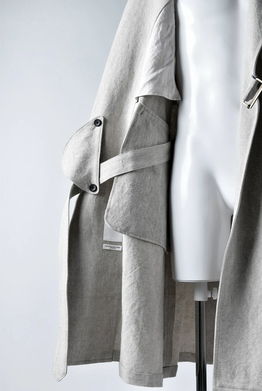 sus-sous moto cycle storm coat (NATURAL) - Image 18