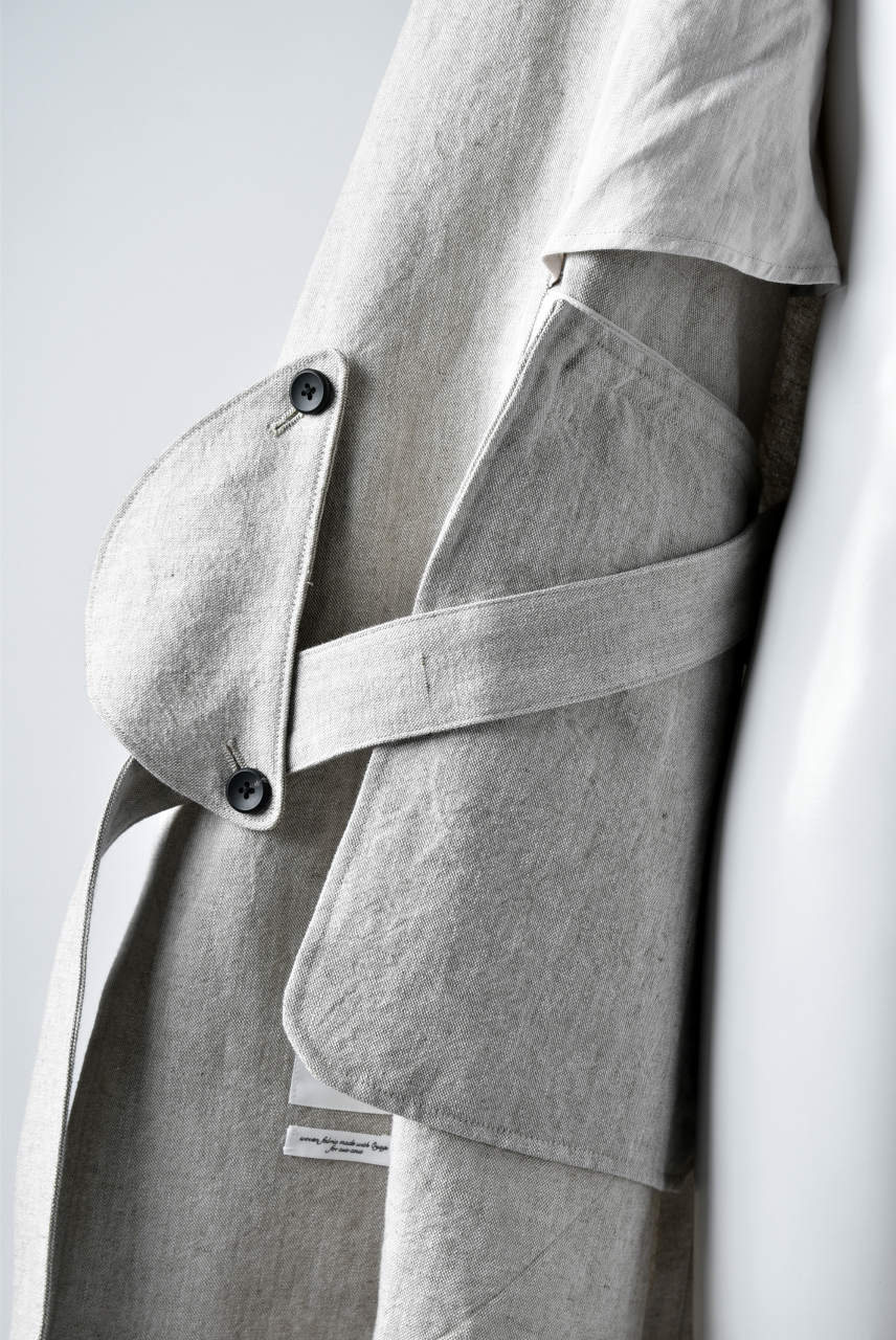 sus-sous moto cycle storm coat (NATURAL) - Image 19