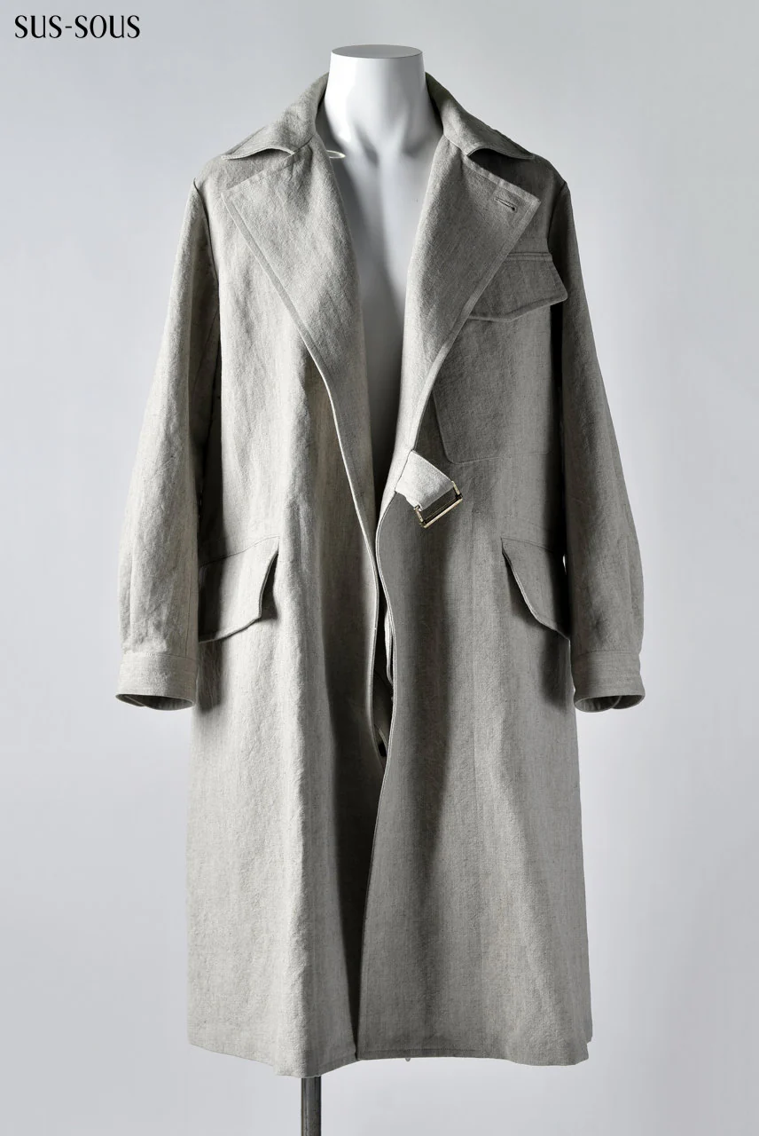 sus-sous moto cycle storm coat (NATURAL) - Image 3