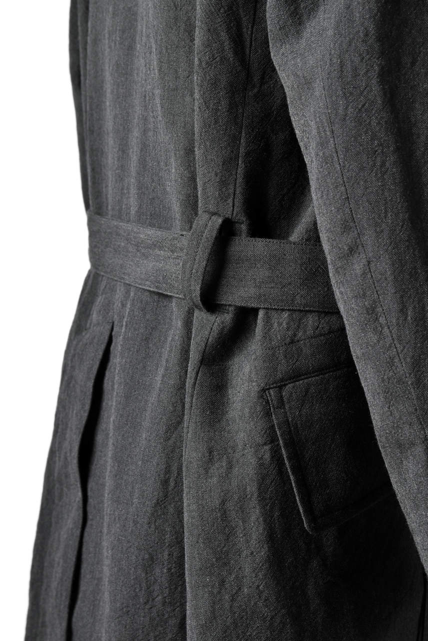 sus-sous moto cycle storm coat (NAVY GREY) - Image 15