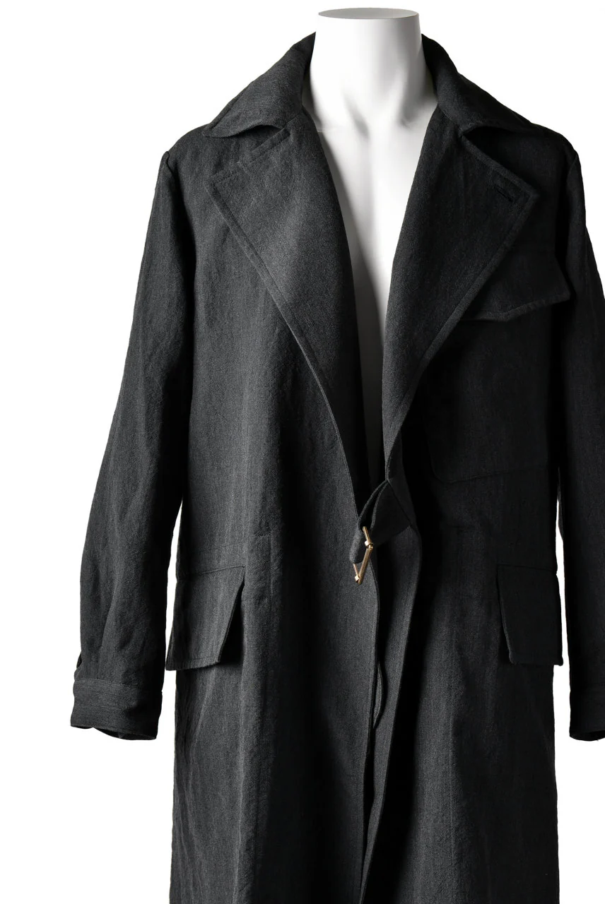 sus-sous moto cycle storm coat (NAVY GREY) - Image 16