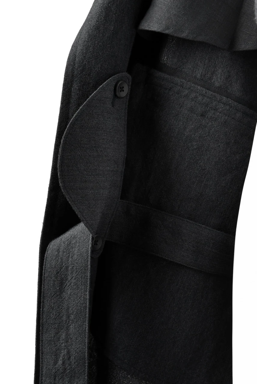 sus-sous moto cycle storm coat (NAVY GREY) - Image 18