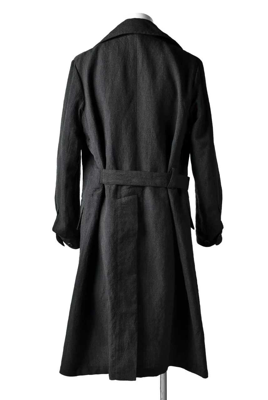 sus-sous moto cycle storm coat (NAVY GREY) - Image 4