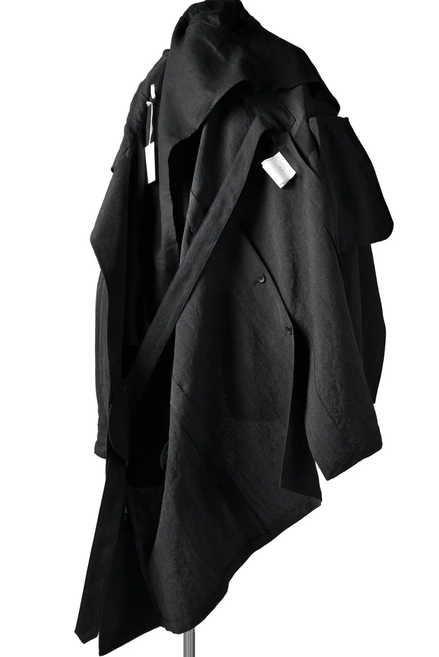 sus-sous moto cycle storm coat (NAVY GREY) - Image 7
