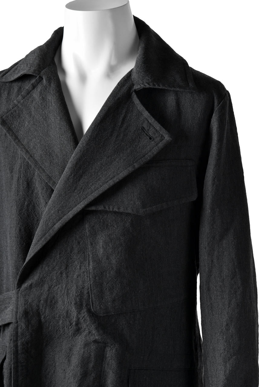 sus-sous moto cycle storm coat (NAVY GREY) - Image 9