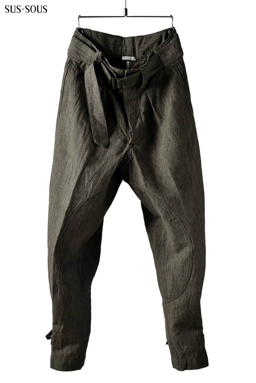 sus-sous motocycle pants / L56/C44 1/1 cloth (KHAKI BEIGE) - Image 2