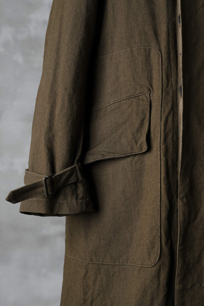sus-sous motorcycle coat MK-2 / C60L40 4/1 Cloth (BROWN KHAKI) - Image 13