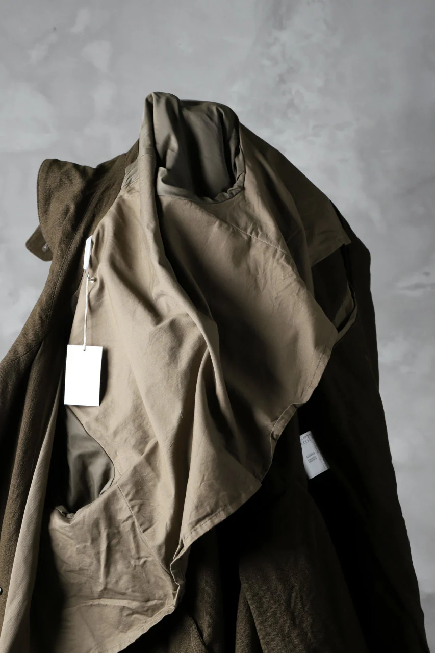 sus-sous motorcycle coat MK-2 / C60L40 4/1 Cloth (BROWN KHAKI) - Image 18