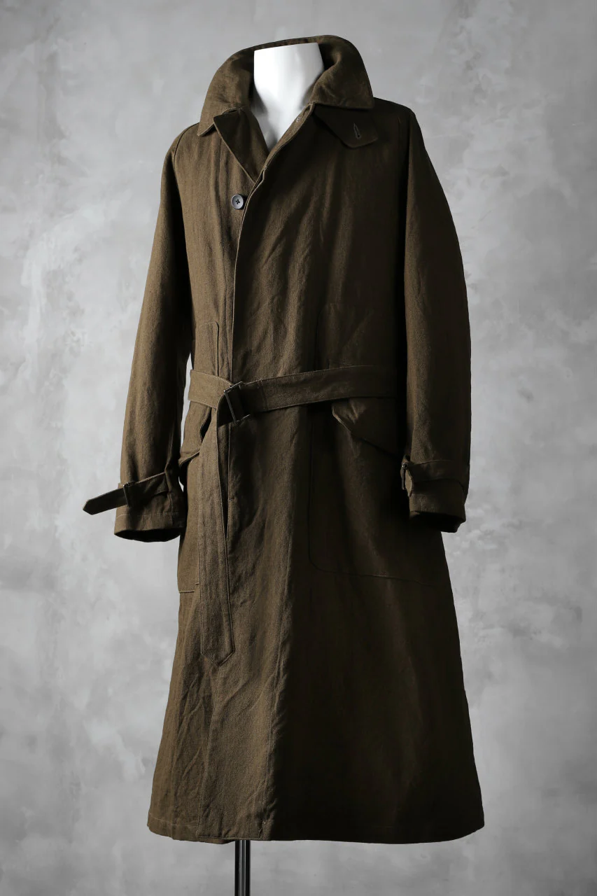 sus-sous motorcycle coat MK-2 / C60L40 4/1 Cloth (BROWN KHAKI) - Image 2