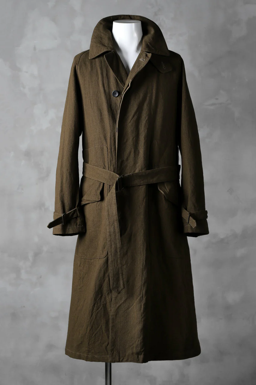 sus-sous motorcycle coat MK-2 / C60L40 4/1 Cloth (BROWN KHAKI) - Image 21