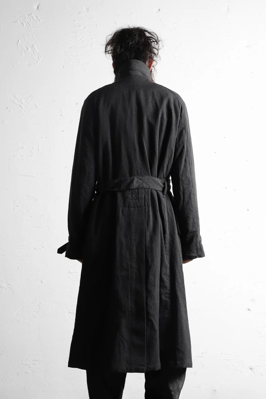 sus-sous motorcycle coat MK-2 / W64L36 Tricotine (CHARCOAL×NAVY) - Image 10
