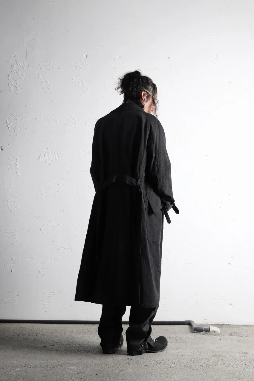 sus-sous motorcycle coat MK-2 / W64L36 Tricotine (CHARCOAL×NAVY) - Image 14