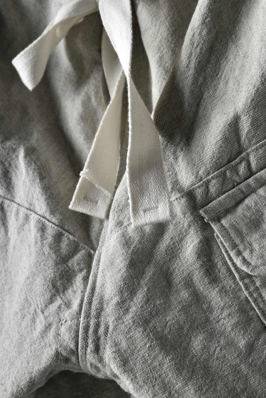 sus-sous natural wide trousers MK-1 / L56/C44 made with oyagi (NATURAL) - Image 10