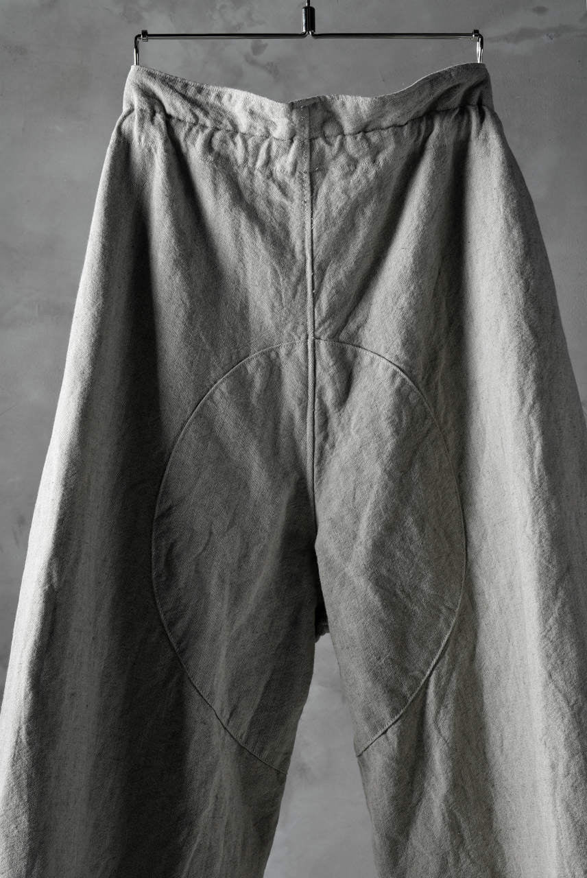sus-sous natural wide trousers MK-1 / L56/C44 made with oyagi (NATURAL) - Image 12