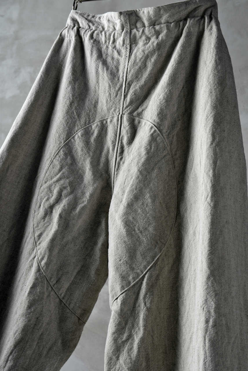 sus-sous natural wide trousers MK-1 / L56/C44 made with oyagi (NATURAL) - Image 14