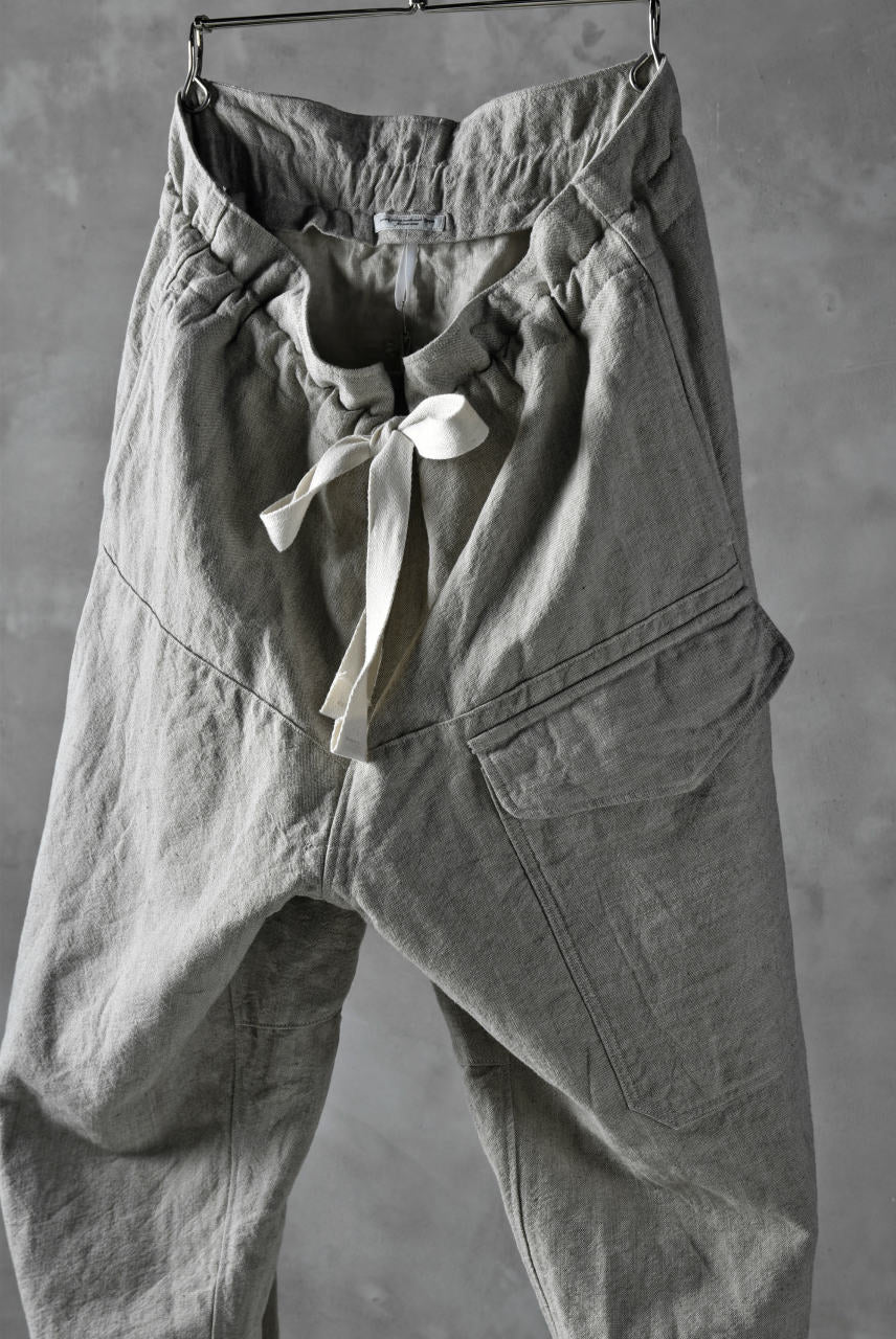 sus-sous natural wide trousers MK-1 / L56/C44 made with oyagi (NATURAL) - Image 9