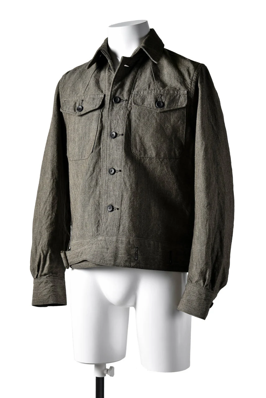 sus-sous overall blouses / L56/C44 1/1 cloth (KHAKI BEIGE) - Image 2