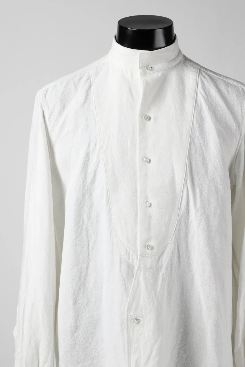 sus-sous shirt dress / L100 1/25 cloth washer (OFF WHITE) - Image 5