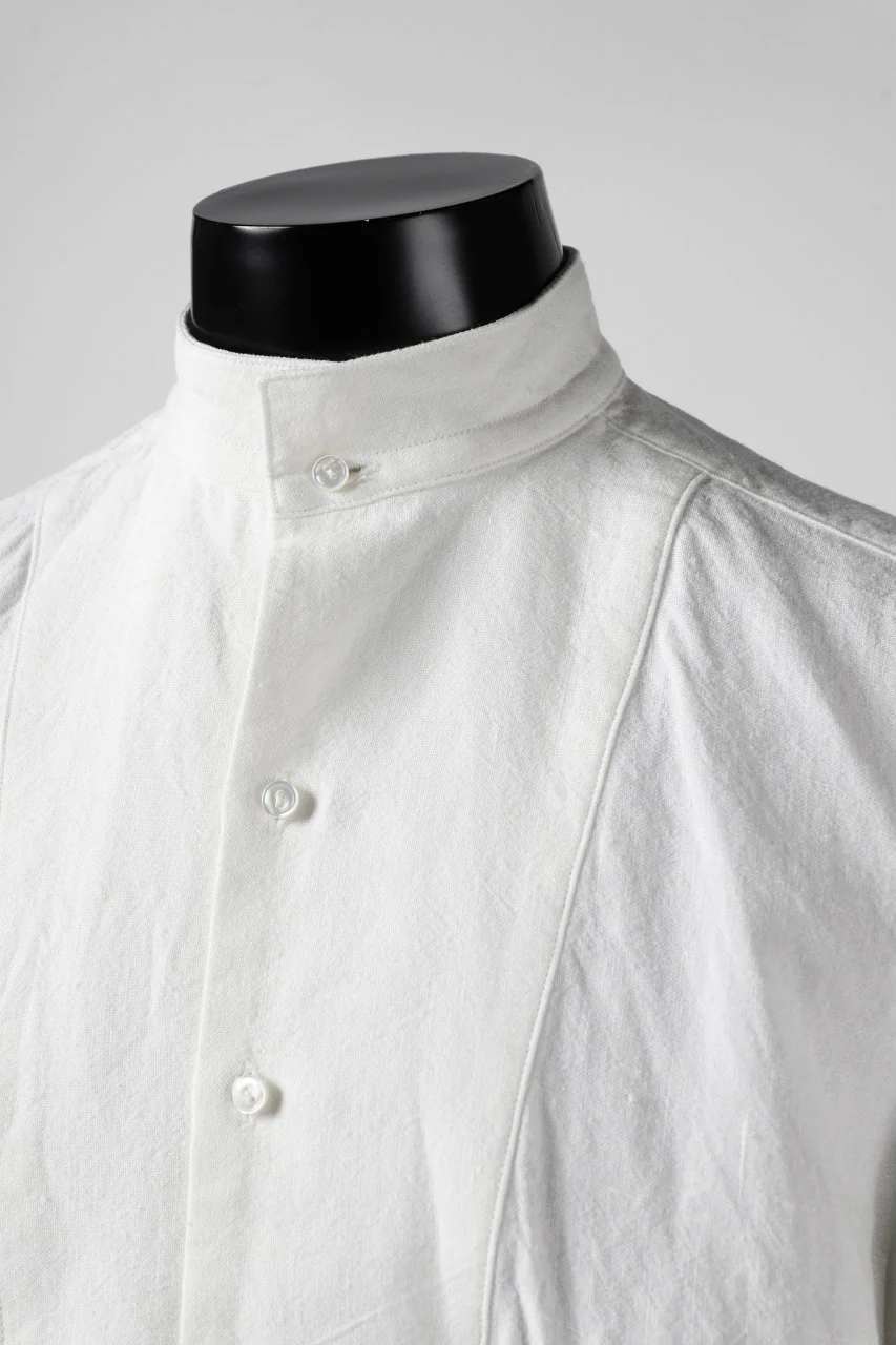 sus-sous shirt dress / L100 1/25 cloth washer (OFF WHITE) - Image 8