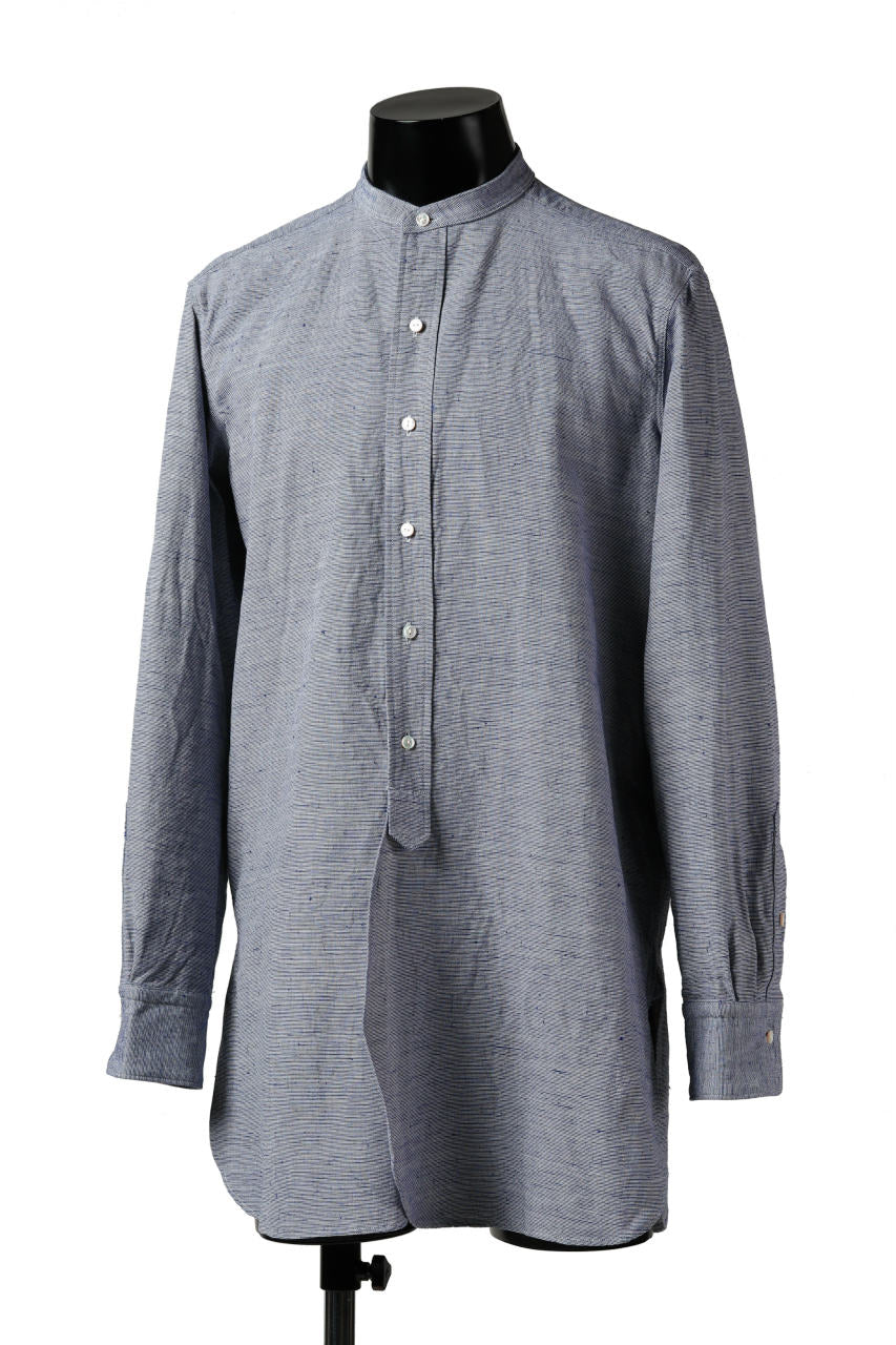 sus-sous shirt officers / L65 C22 S13 cloth washer (BLUE) - Image 3