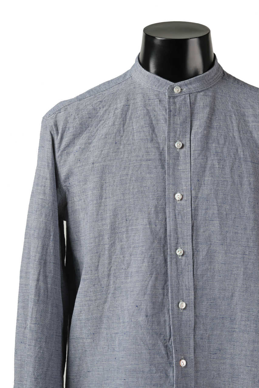 sus-sous shirt officers / L65 C22 S13 cloth washer (BLUE) - Image 5