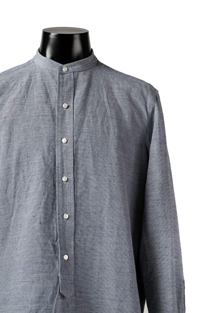 sus-sous shirt officers / L65 C22 S13 cloth washer (BLUE) - Image 6
