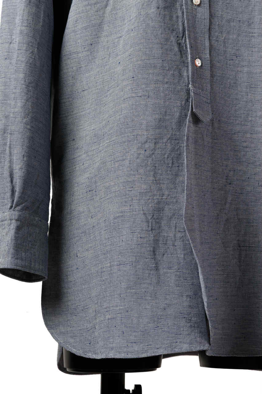 sus-sous shirt officers / L65 C22 S13 cloth washer (BLUE) - Image 7