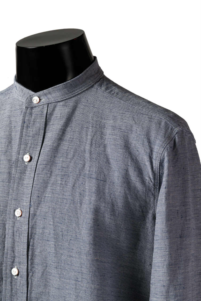 sus-sous shirt officers / L65 C22 S13 cloth washer (BLUE) - Image 8