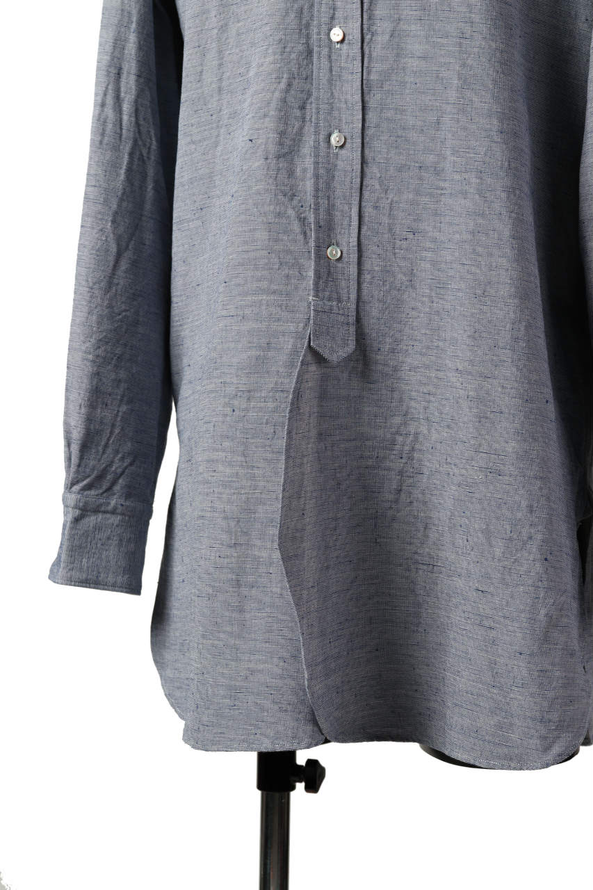 sus-sous shirt officers / L65 C22 S13 cloth washer (BLUE) - Image 9
