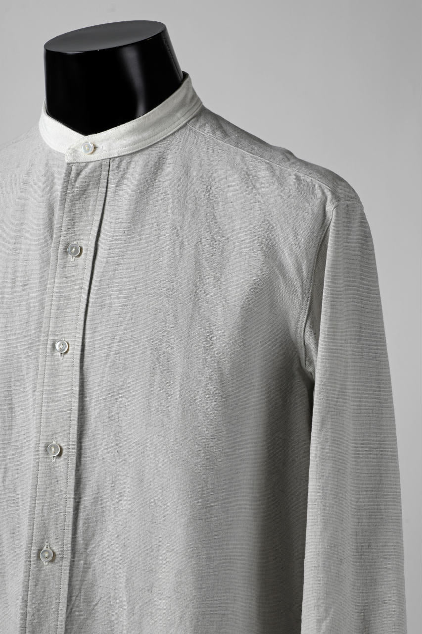 sus-sous shirt officers / L65 C22 S13 cloth washer (ICE GREY) - Image 10