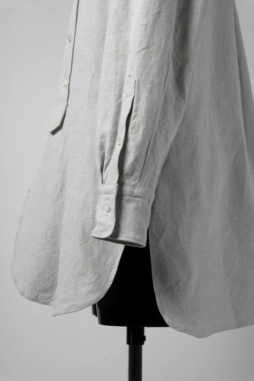 sus-sous shirt officers / L65 C22 S13 cloth washer (ICE GREY) - Image 12