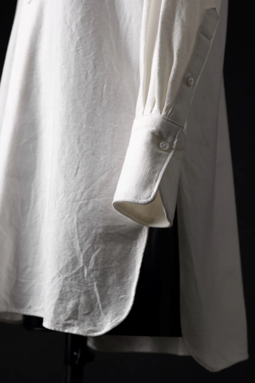 sus-sous shirt officers pullover / C100 3/2 OX (WHITE) - Image 10