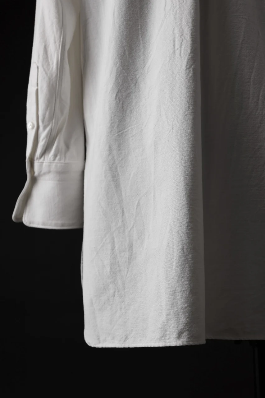 sus-sous shirt officers pullover / C100 3/2 OX (WHITE) - Image 12
