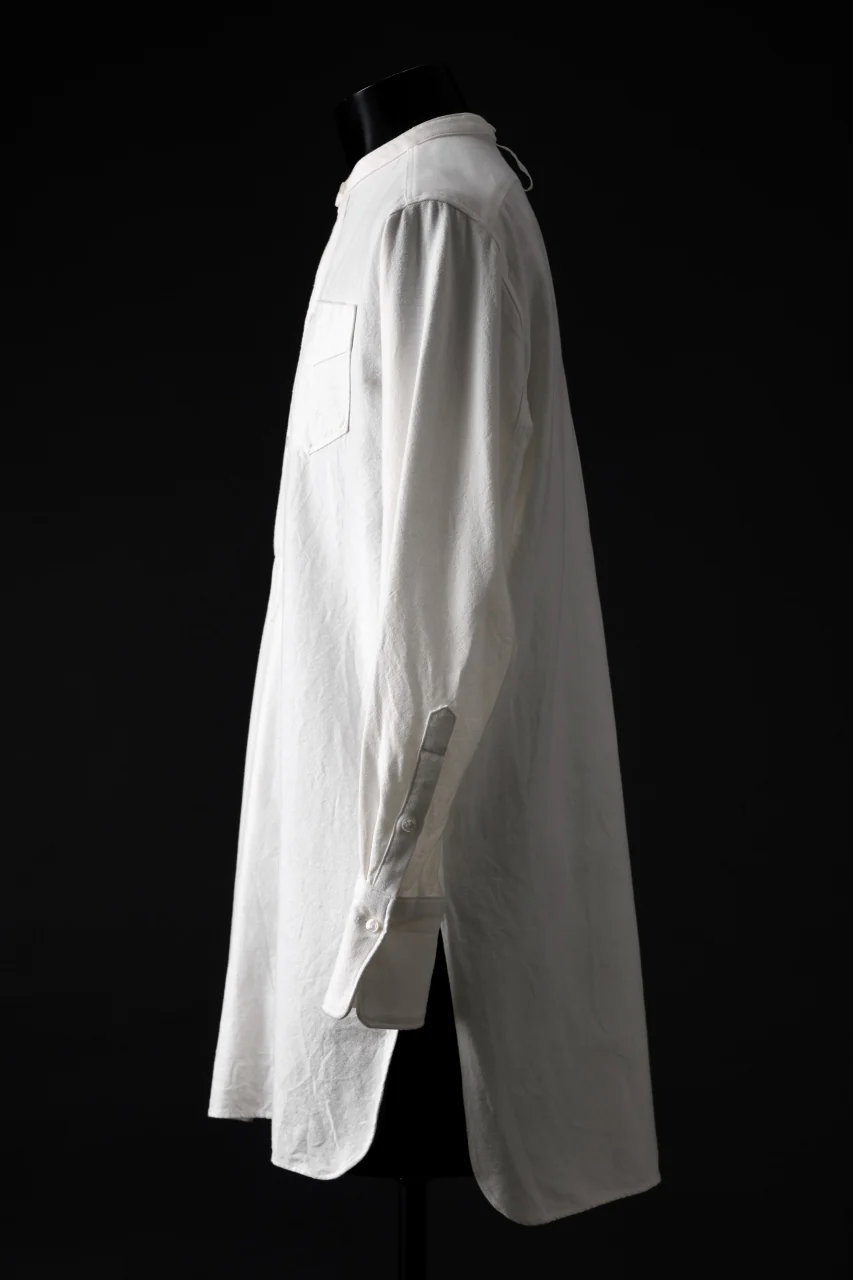 sus-sous shirt officers pullover / C100 3/2 OX (WHITE) - Image 3