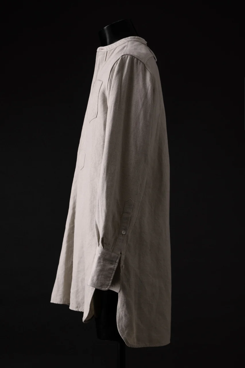 sus-sous shirt officers pullover / C51L49 3/2OX washer (NATURAL) - Image 2