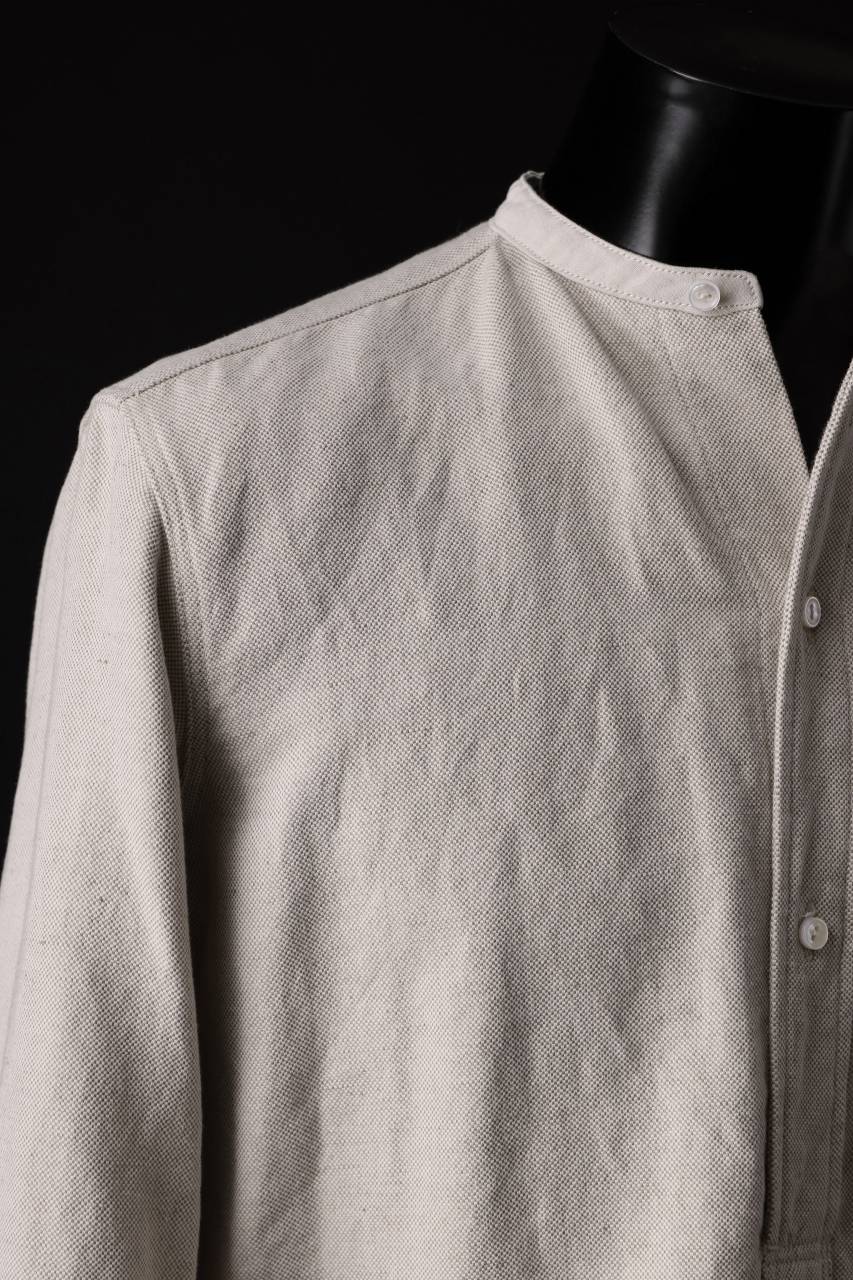 sus-sous shirt officers pullover / C51L49 3/2OX washer (NATURAL) - Image 5