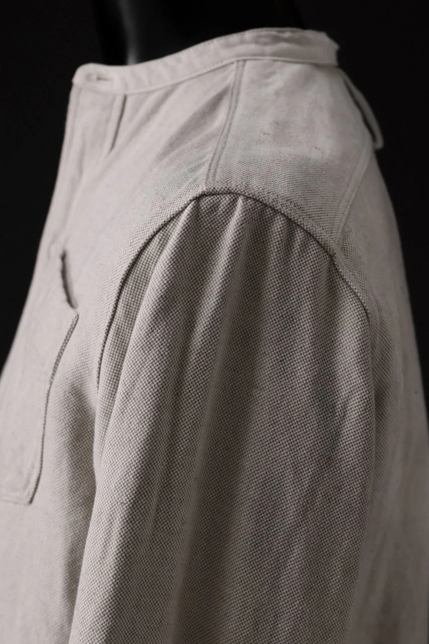 sus-sous shirt officers pullover / C51L49 3/2OX washer (NATURAL) - Image 7
