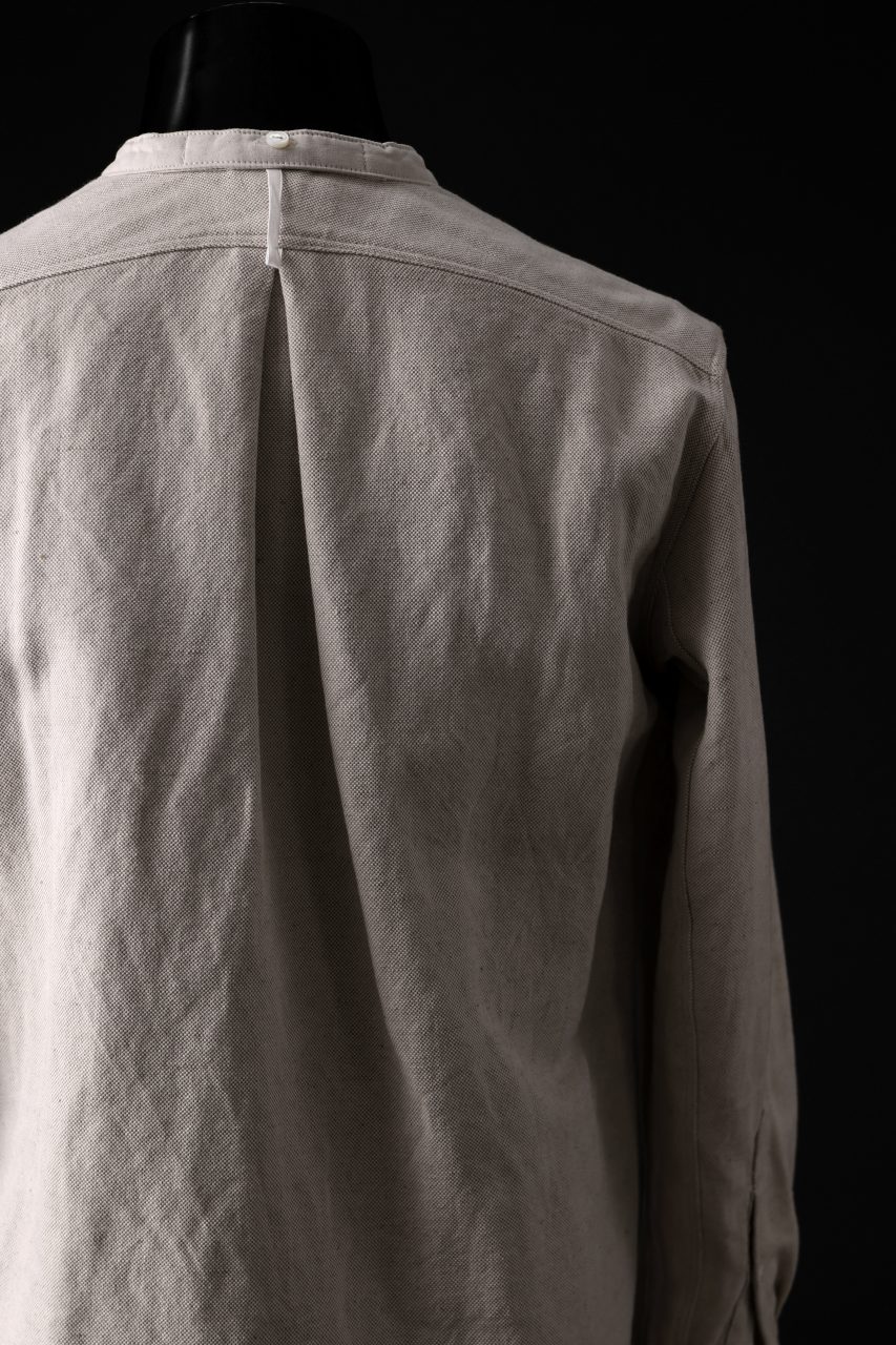 sus-sous shirt officers pullover / C51L49 3/2OX washer (NATURAL) - Image 9