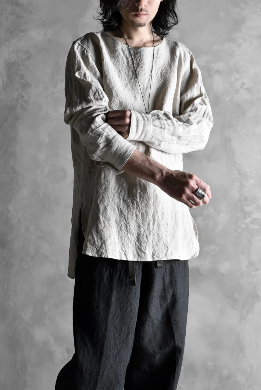 sus-sous shirt pullover / L100 plain (NATURAL) - Image 15