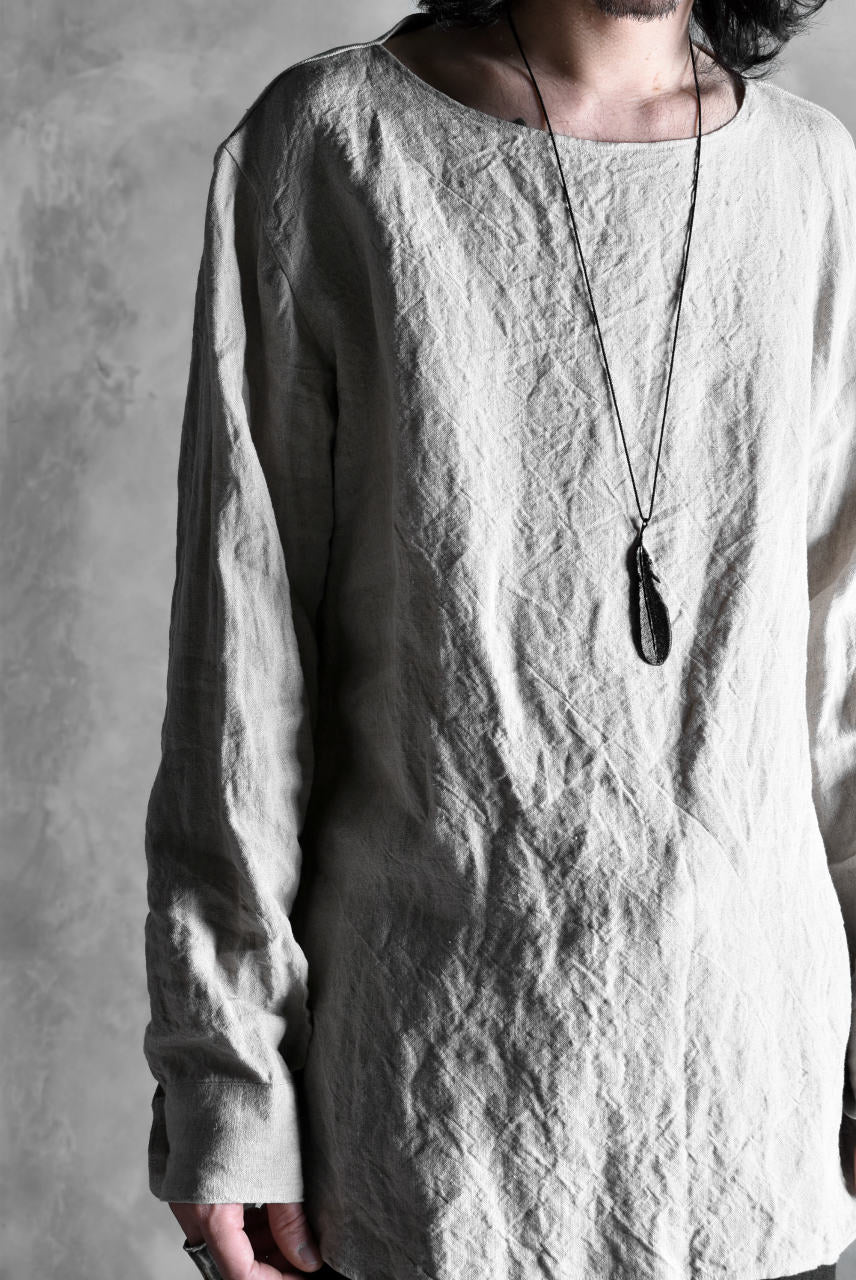 sus-sous shirt pullover / L100 plain (NATURAL) - Image 16