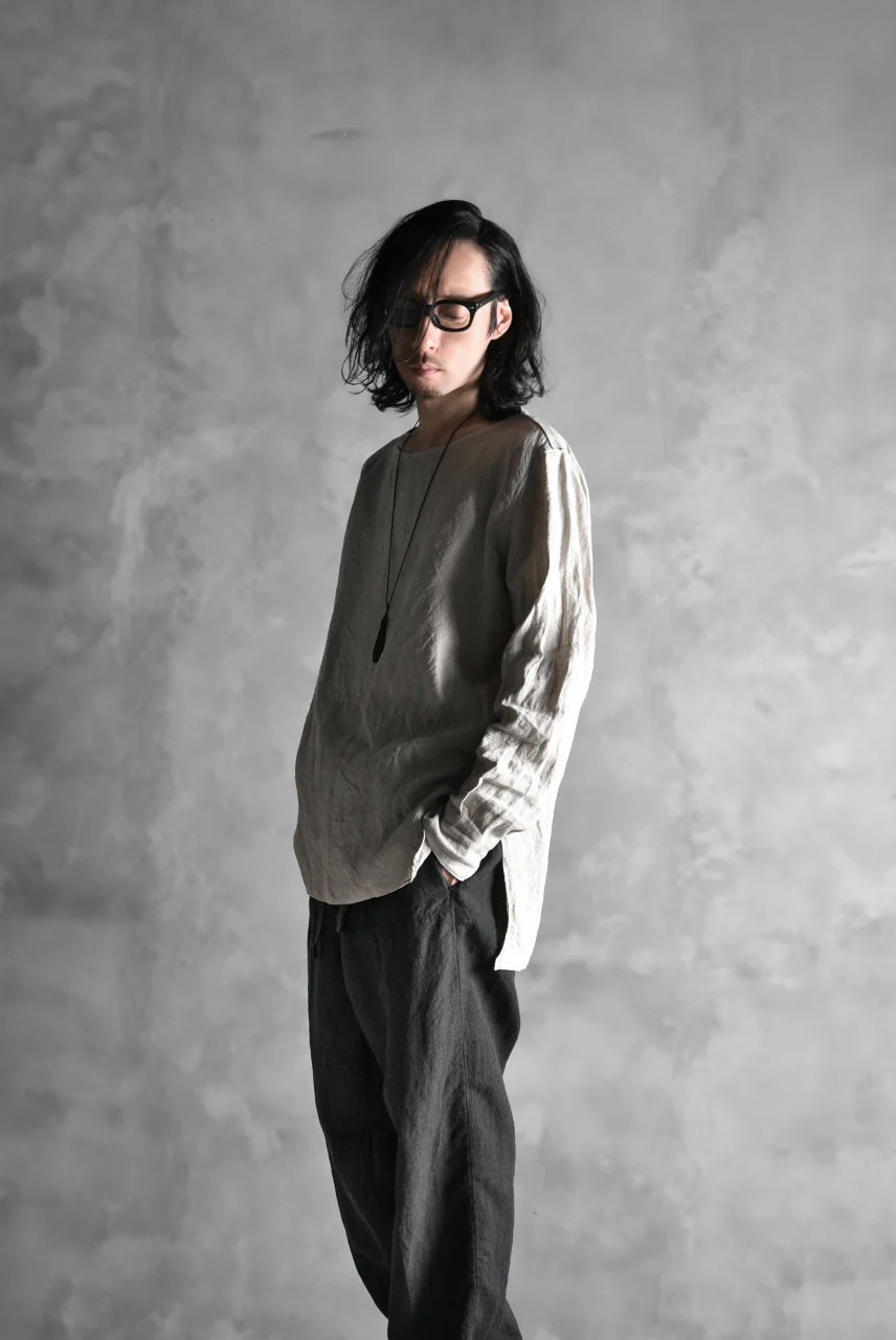 sus-sous shirt pullover / L100 plain (NATURAL) - Image 17