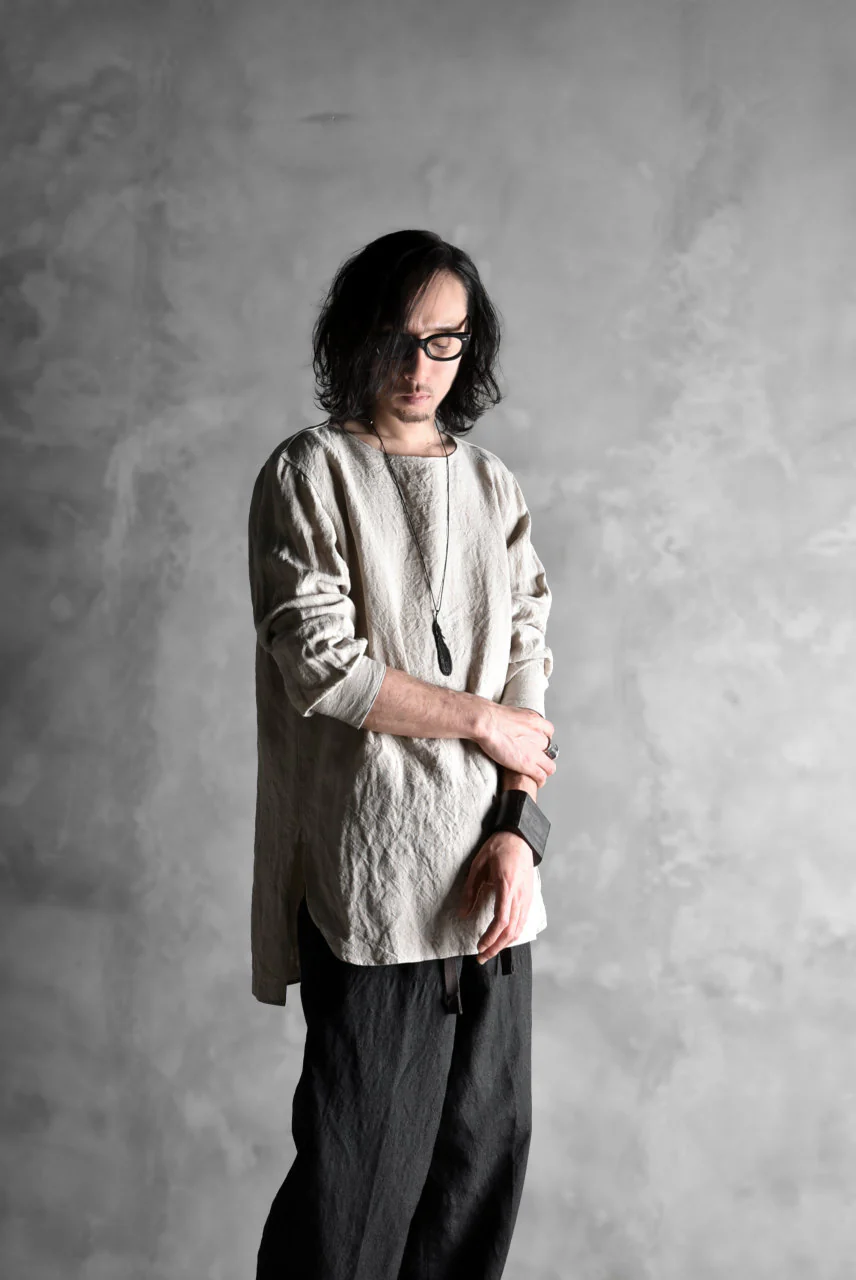 sus-sous shirt pullover / L100 plain (NATURAL) - Image 18
