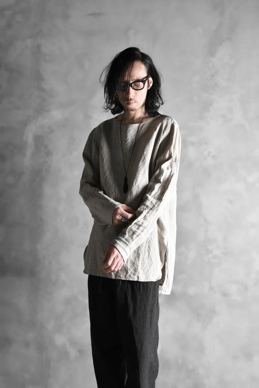 sus-sous shirt pullover / L100 plain (NATURAL) - Image 19