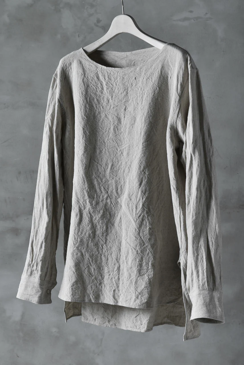 sus-sous shirt pullover / L100 plain (NATURAL) - Image 2