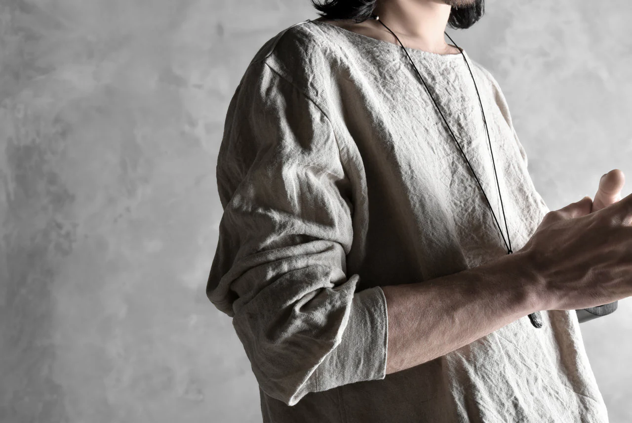 sus-sous shirt pullover / L100 plain (NATURAL) - Image 27