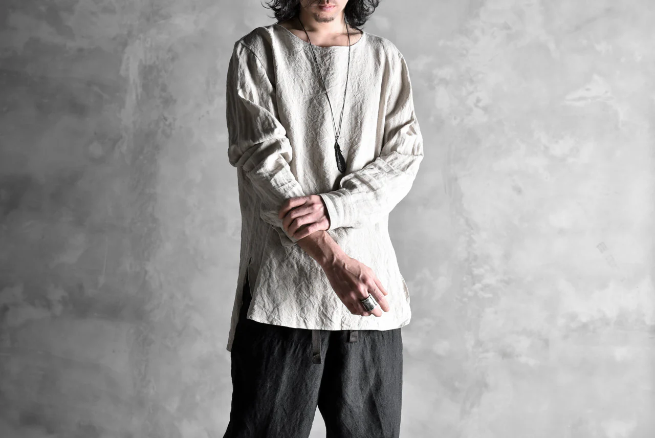 sus-sous shirt pullover / L100 plain (NATURAL) - Image 28