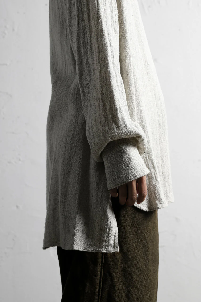 sus-sous shirt pullover / S55/L45 Herringbone (ICE GREY) - Image 11