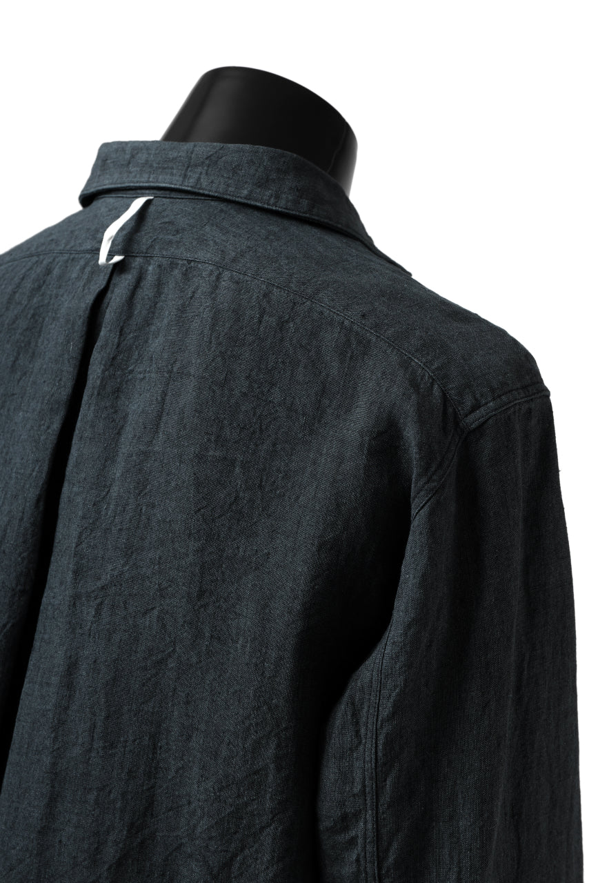 sus-sous shirts dress / L100 poplin washer (NAVY) - Image 13