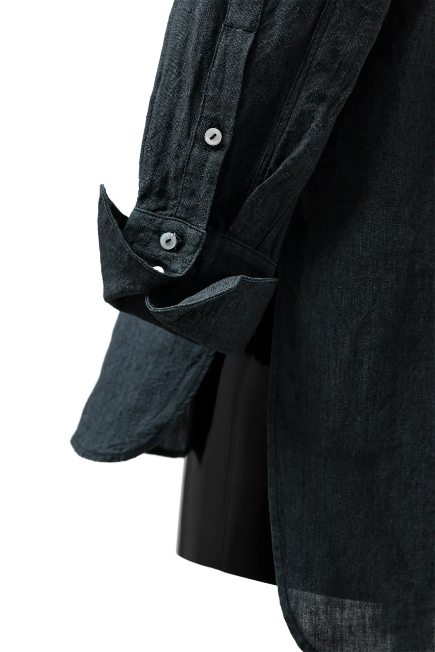 sus-sous shirts dress / L100 poplin washer (NAVY) - Image 14