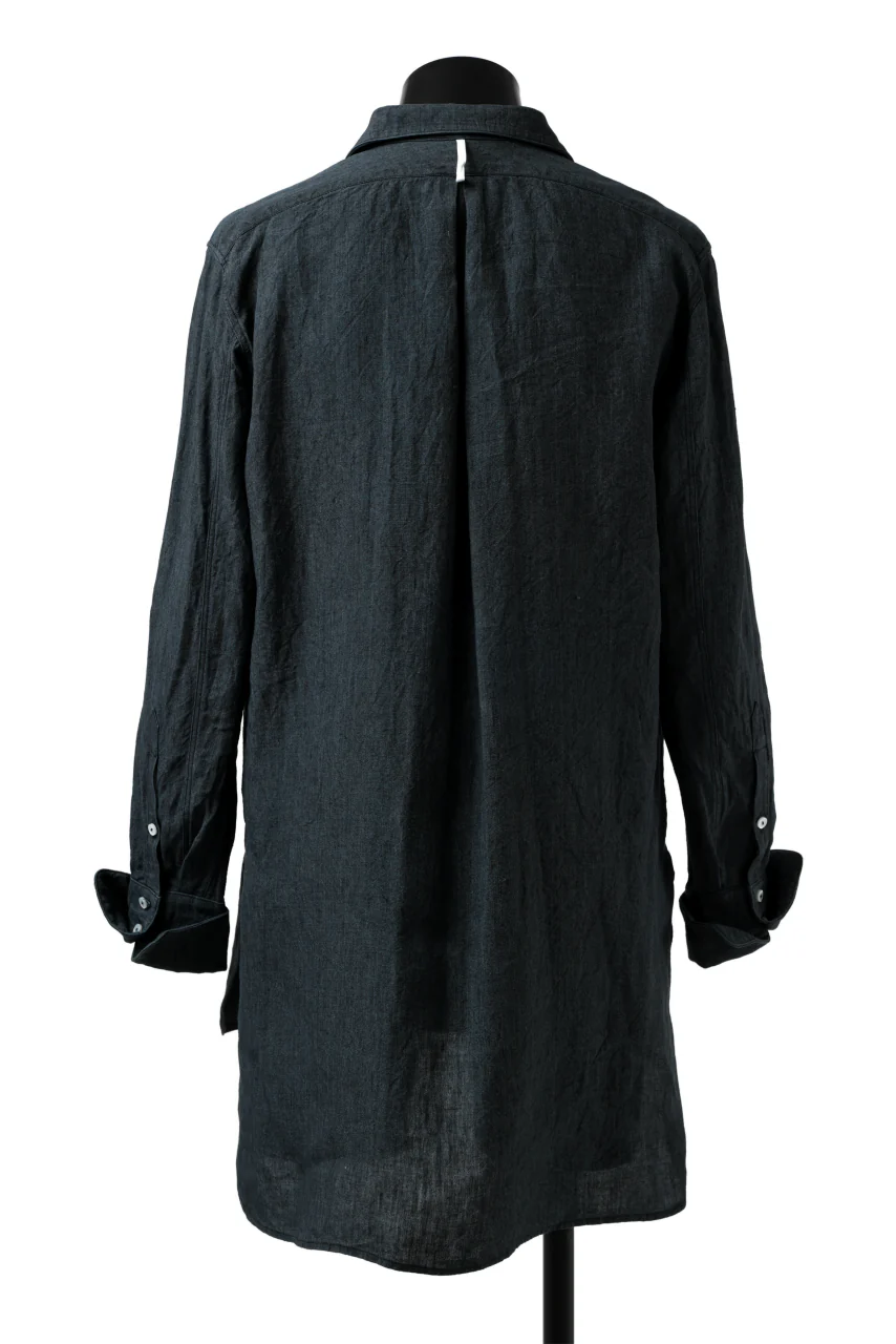 sus-sous shirts dress / L100 poplin washer (NAVY) - Image 4